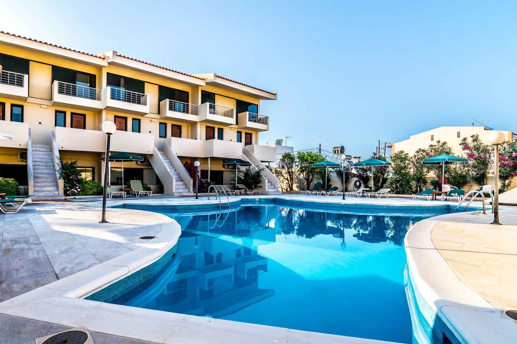 Orestis Hotel Sea View Apartments Stalos Exterior foto