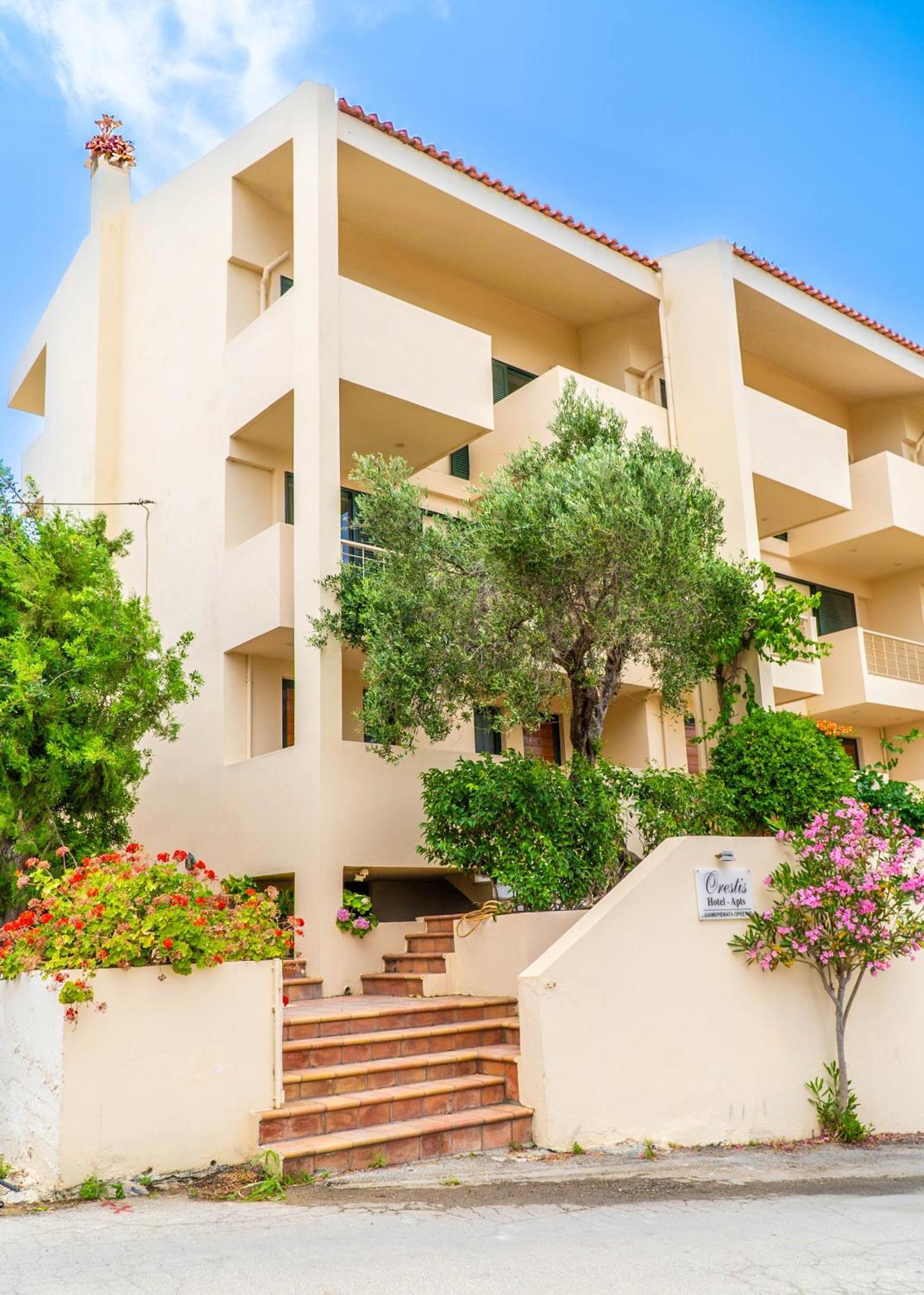 Orestis Hotel Sea View Apartments Stalos Exterior foto