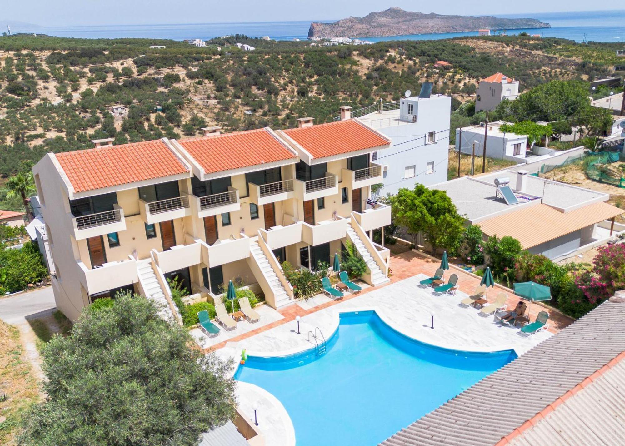 Orestis Hotel Sea View Apartments Stalos Exterior foto