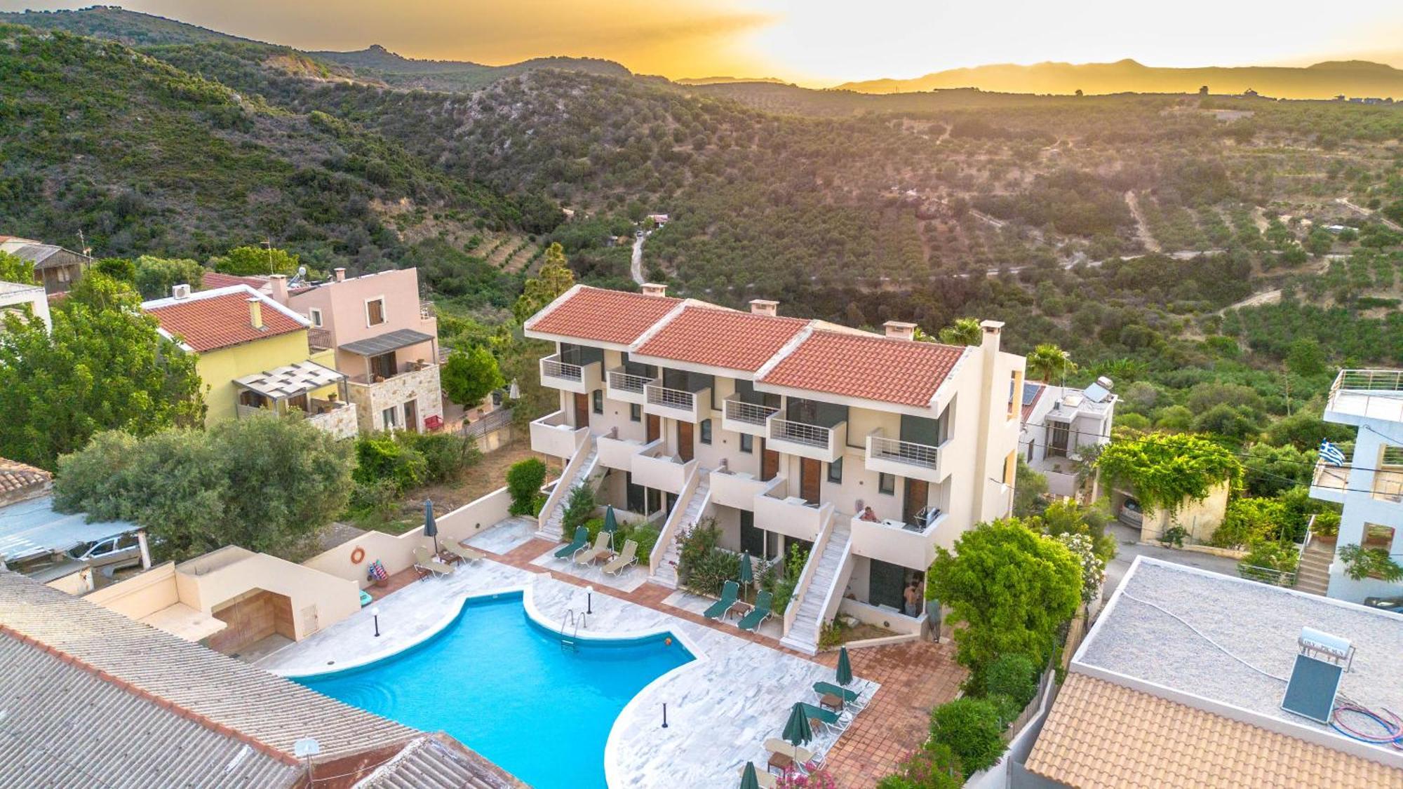 Orestis Hotel Sea View Apartments Stalos Exterior foto