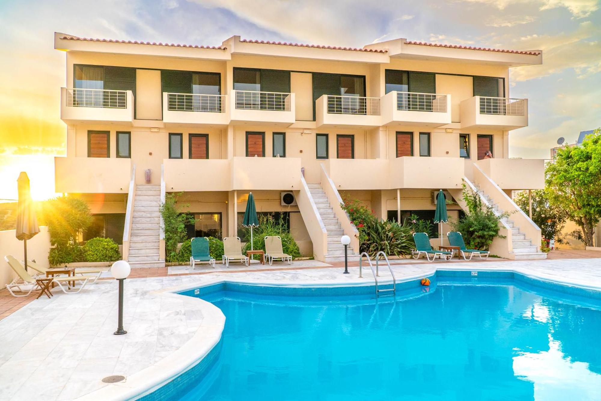 Orestis Hotel Sea View Apartments Stalos Exterior foto